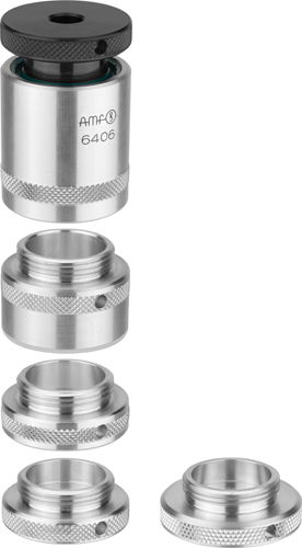 Алюминиевый винтовой домкрат с защитой от стружки AMF № 6406-125